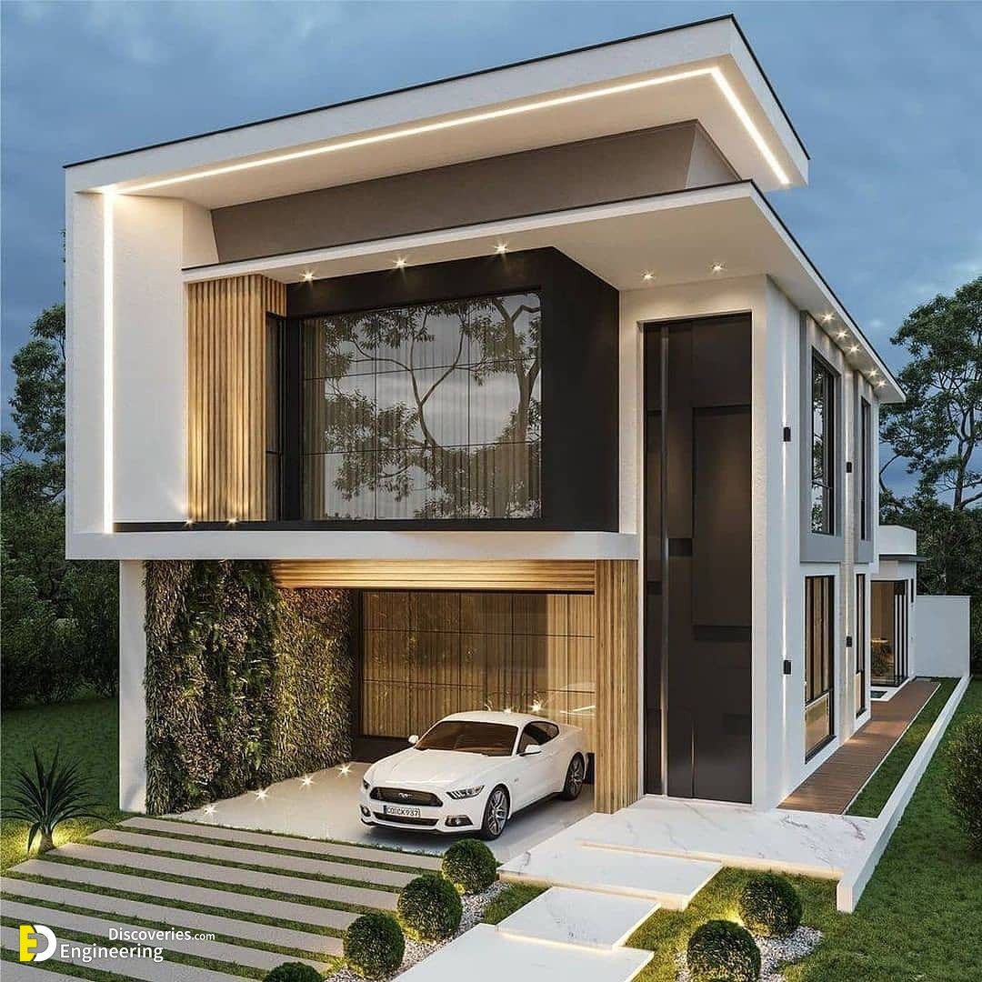 طراحی و دیزاین نمای ساختمان ویلایی